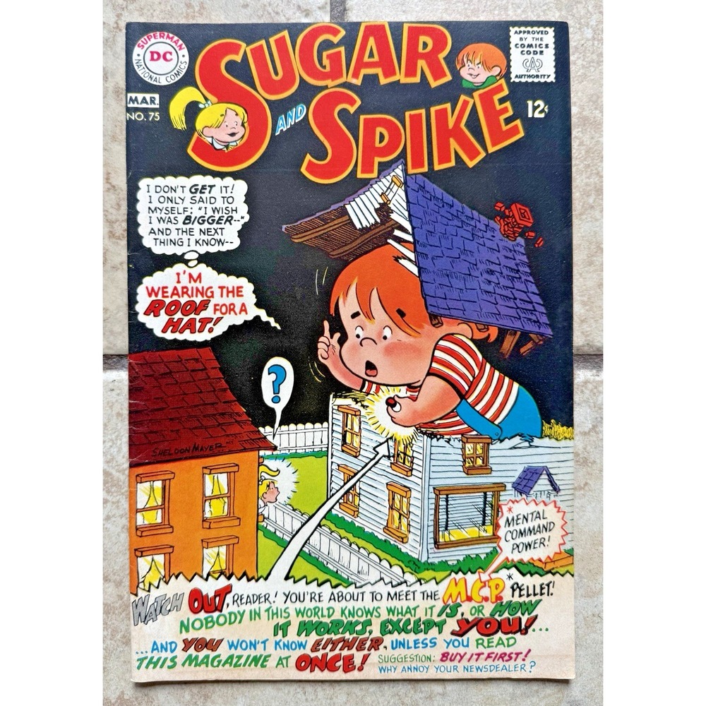 VINTAGE Sugar and Spike (1968) #75 FN Condition As Pictures